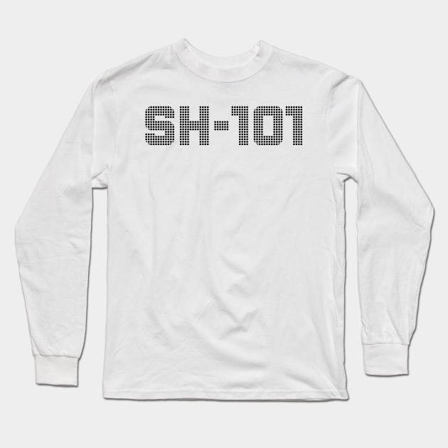 SH-101 Vintage Synth Long Sleeve T-Shirt by bobacks